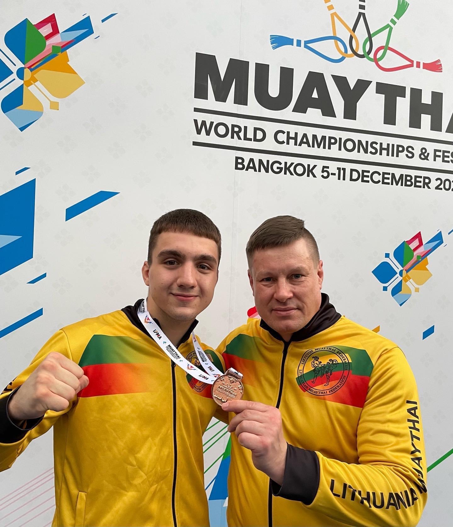 Read more about the article Danielio Antropik 2021 m. pasaulio Muaythai čempionate!